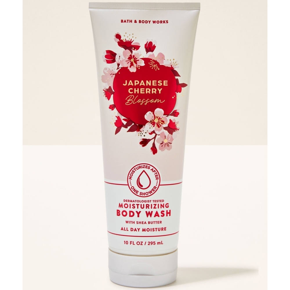 Bath & Body Works Japanese Cherry Blossom Moisturizing Body Wash 10oz NEW RARE